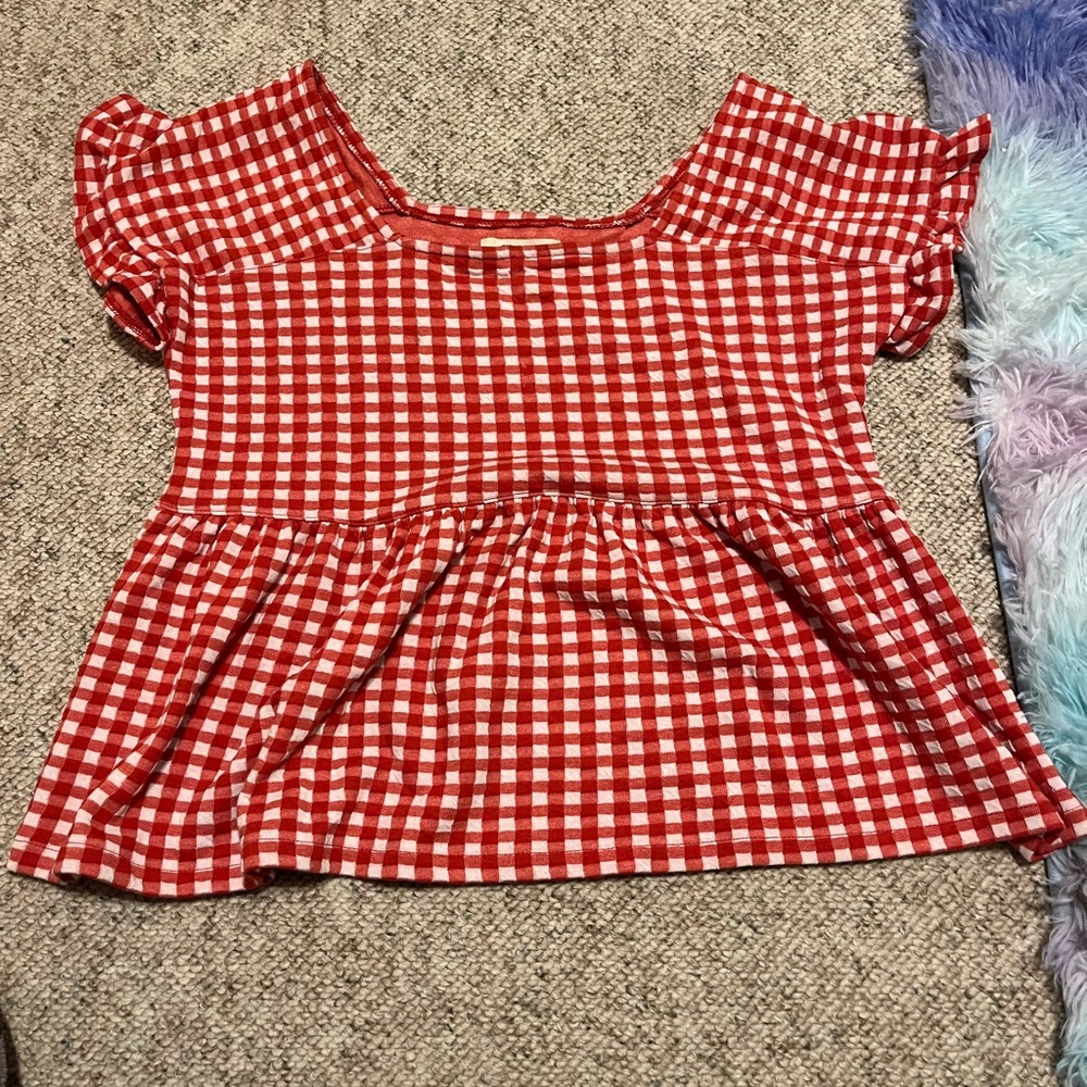 Madewell Gingham Top